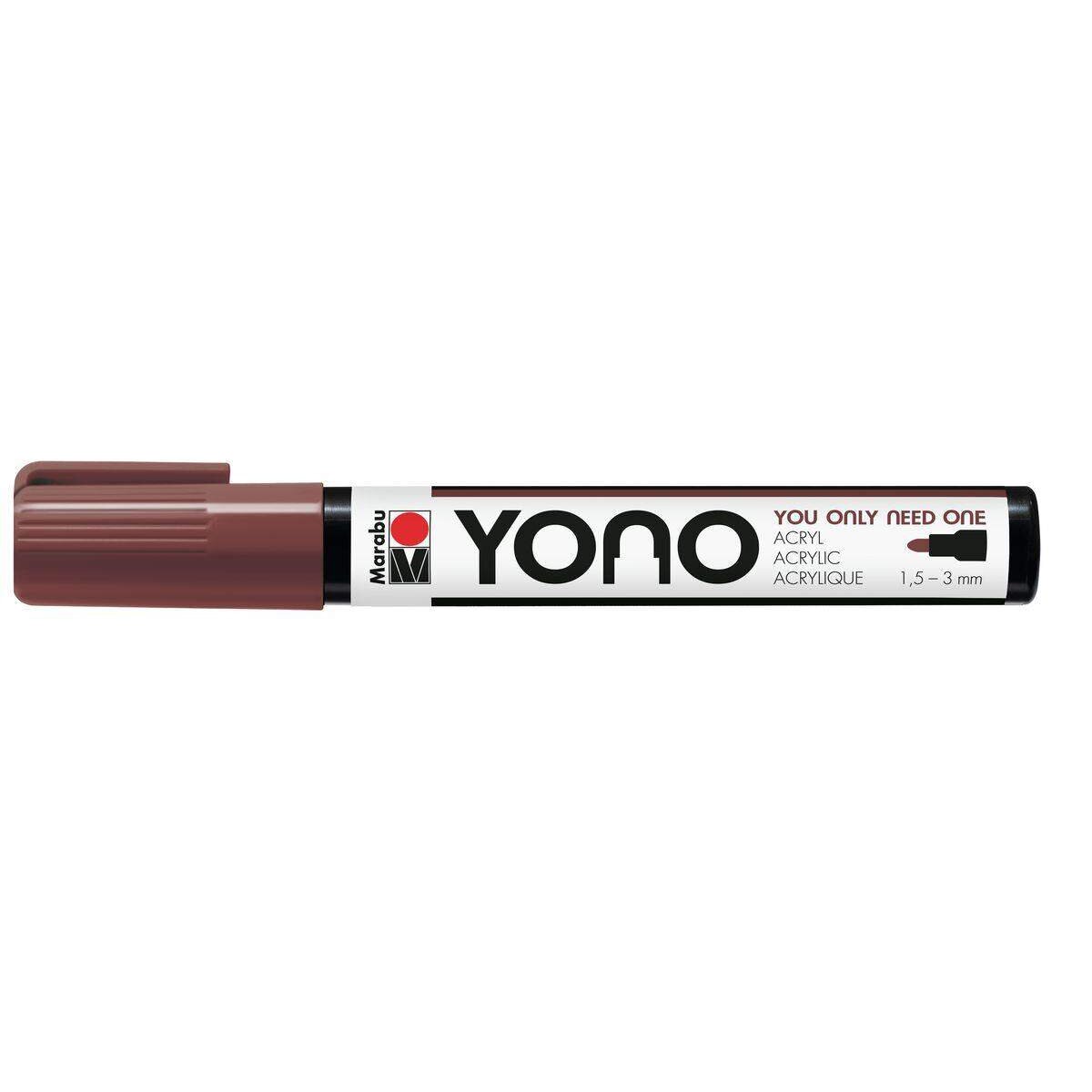 Marabu YONO Marker, Braun 285, 1,5-3 mm