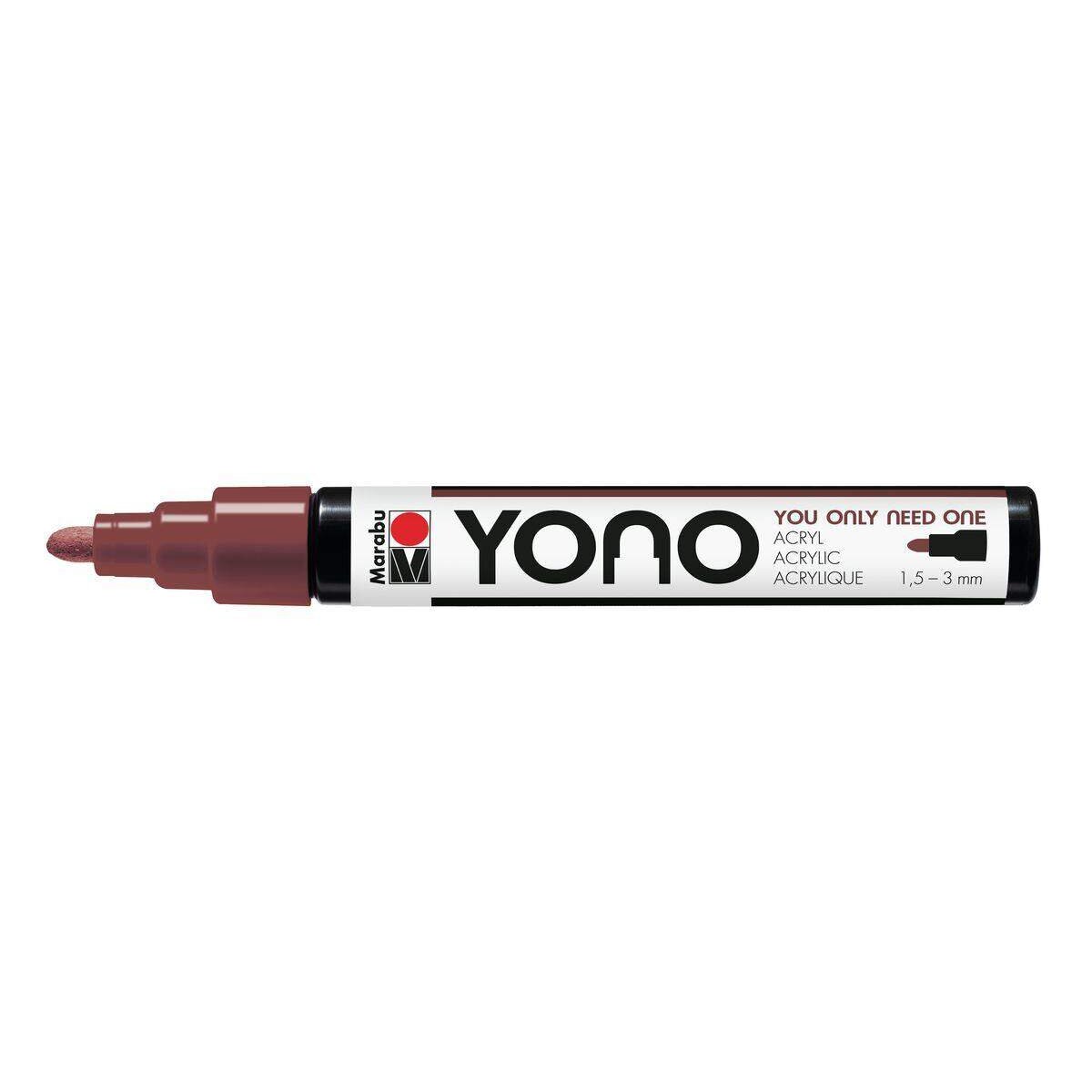 Marabu YONO Marker, Braun 285, 1,5-3 mm