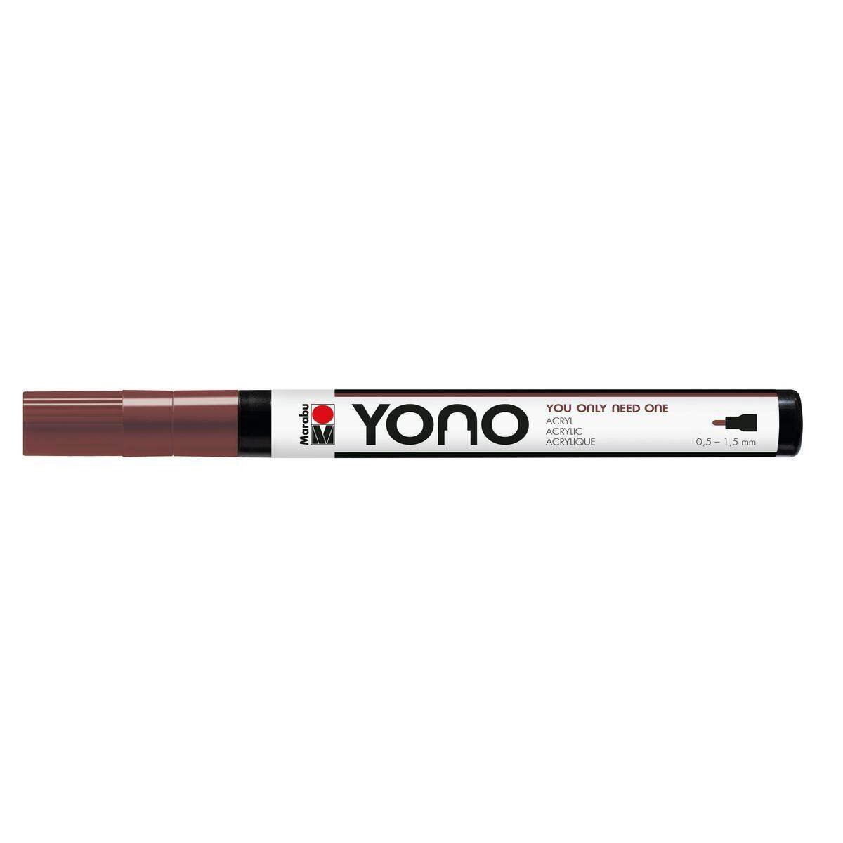 Marabu YONO Marker, Braun 285, 0,5-1,5 mm