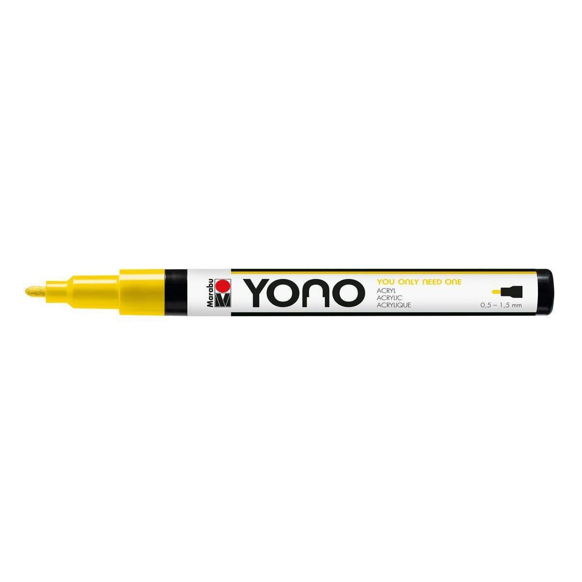 Marabu YONO Marker, Gelb 019, 0,5-1,5 mm