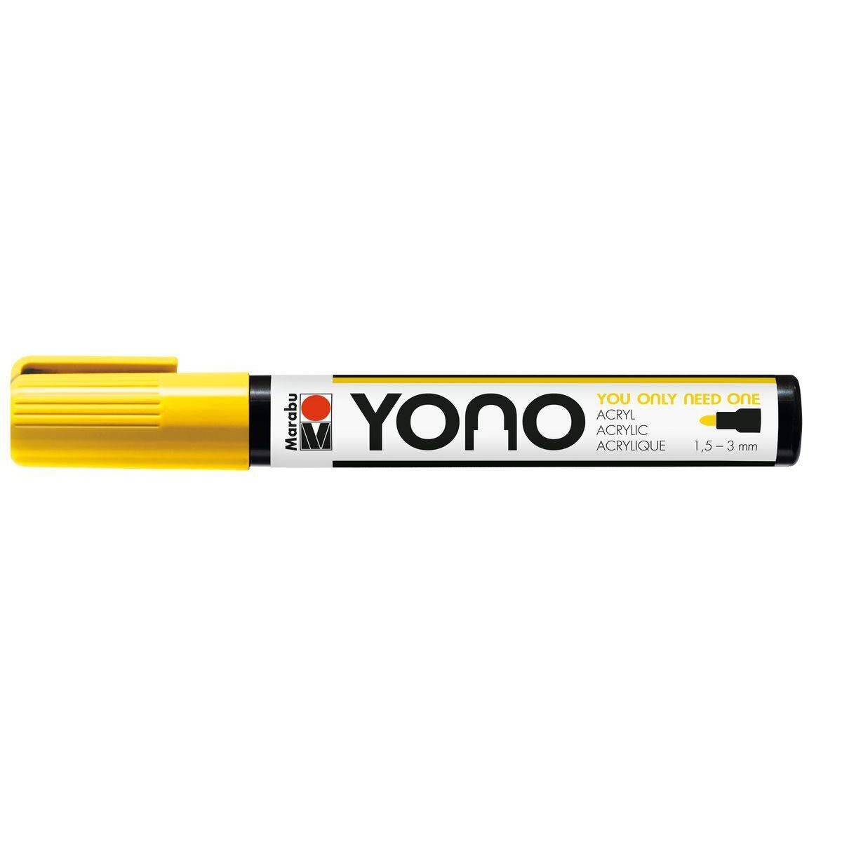 Marabu YONO Marker, Gelb 019, 1,5-3 mm