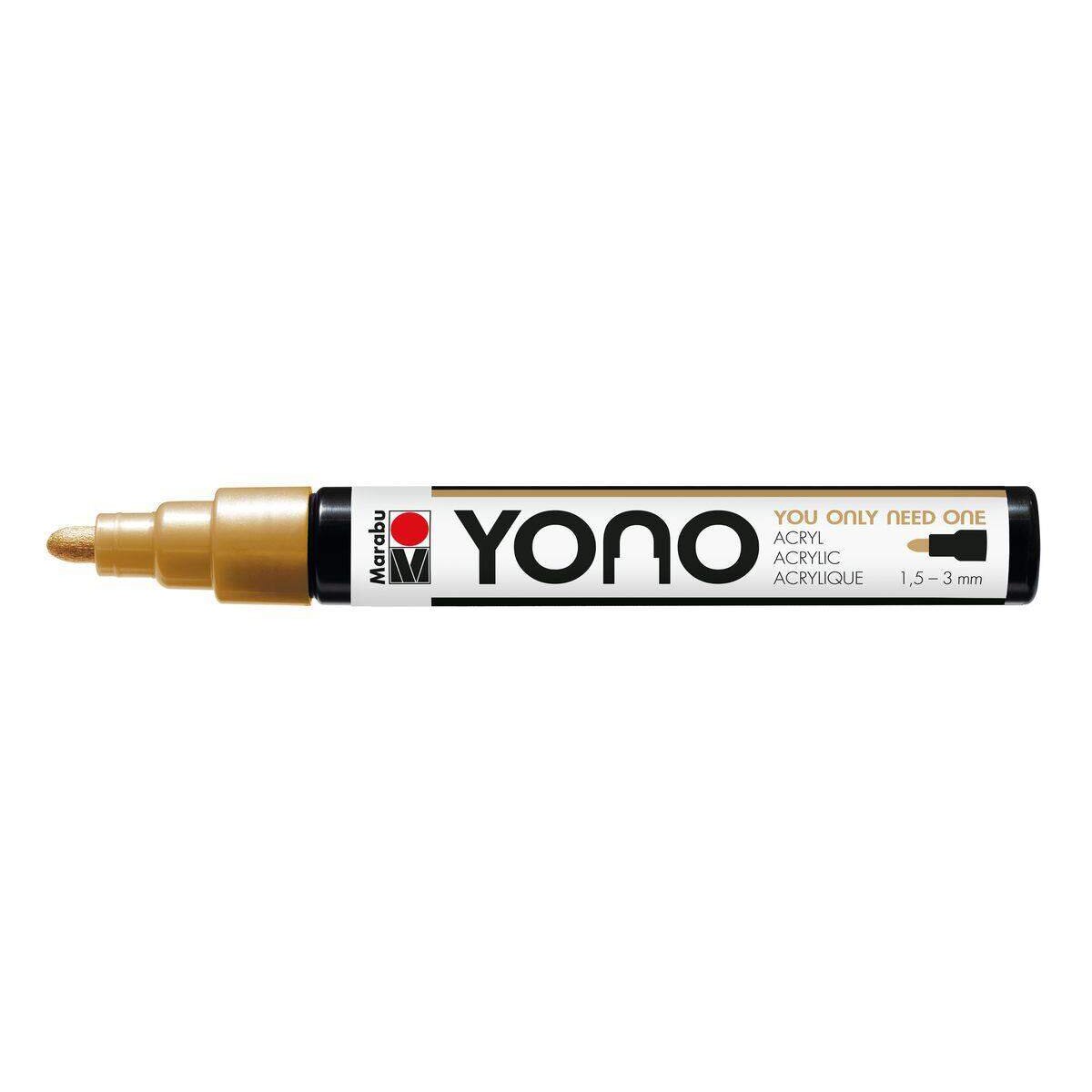 Marabu YONO Marker, Gold 084, 1,5-3 mm