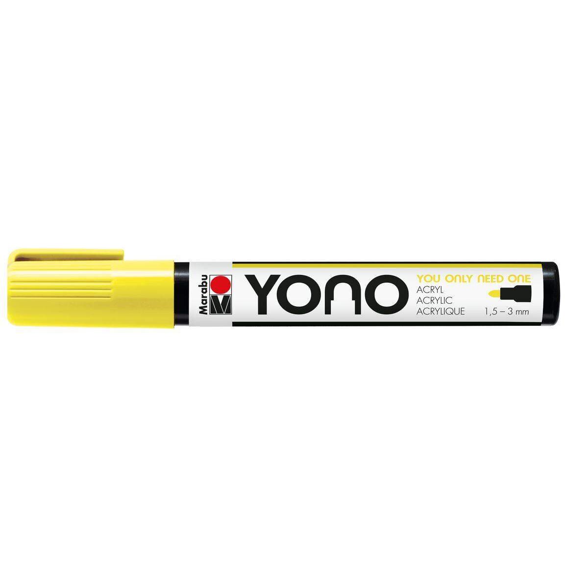 Marabu YONO Marker, NEON-Gelb 321, 1,5-3 mm