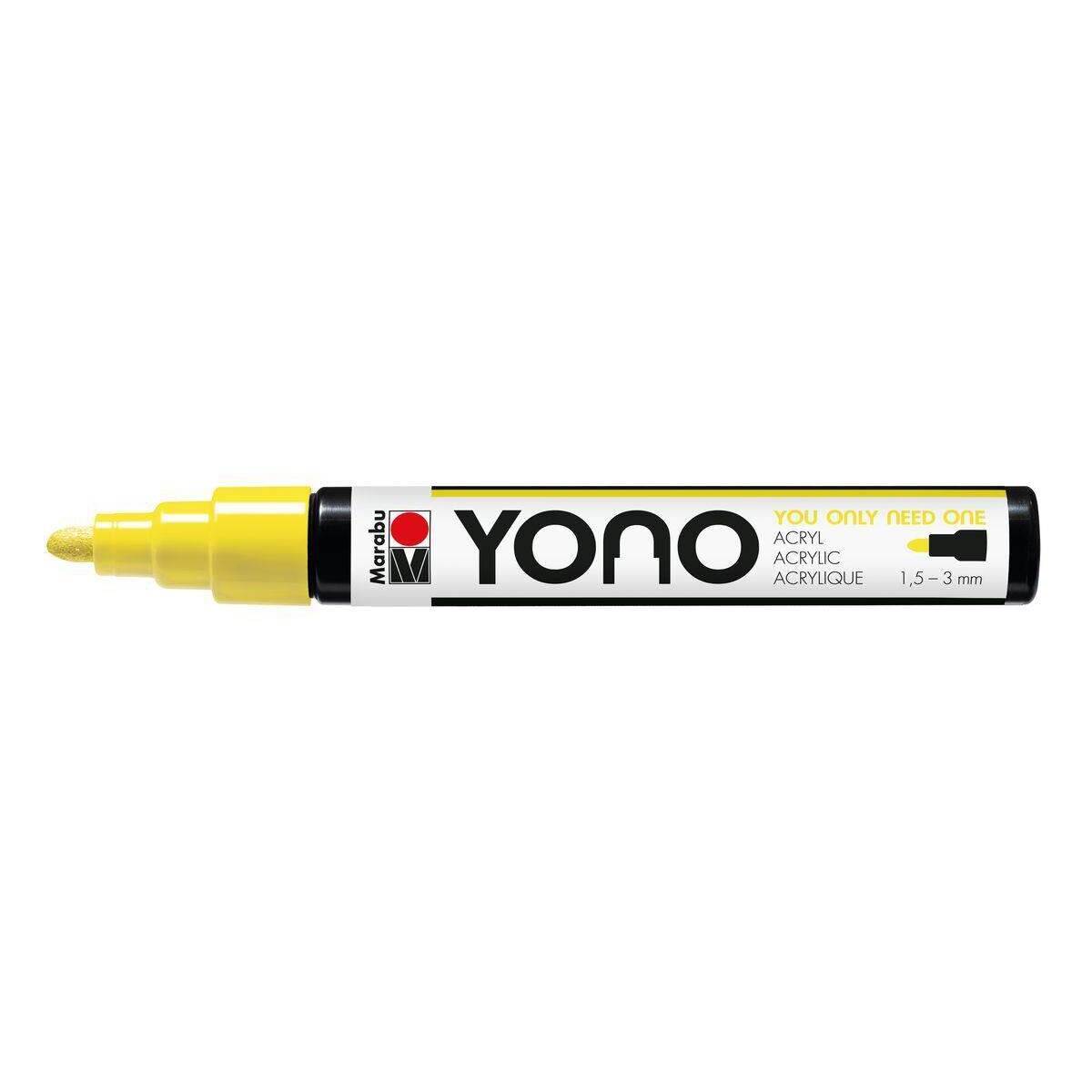 Marabu YONO Marker, NEON-Gelb 321, 1,5-3 mm