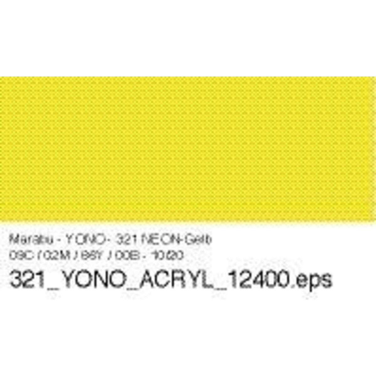 Marabu YONO Marker, NEON-Gelb 321, 1,5-3 mm