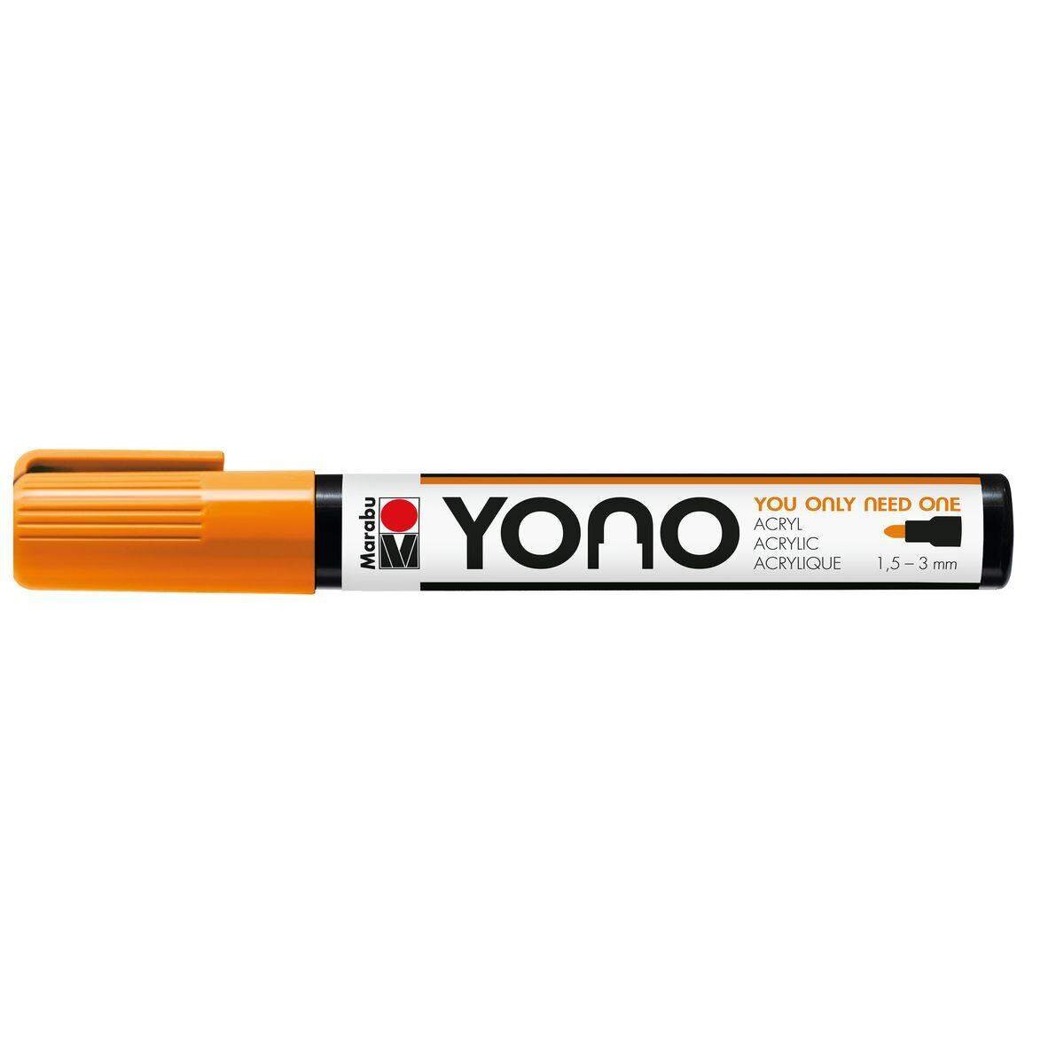 Marabu YONO Marker, NEON-Orange 324, 1,5-3 mm