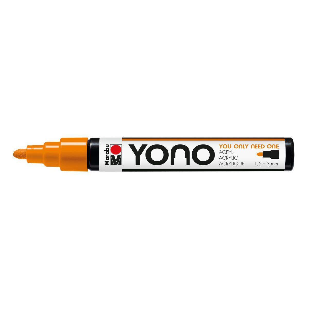 Marabu YONO Marker, NEON-Orange 324, 1,5-3 mm