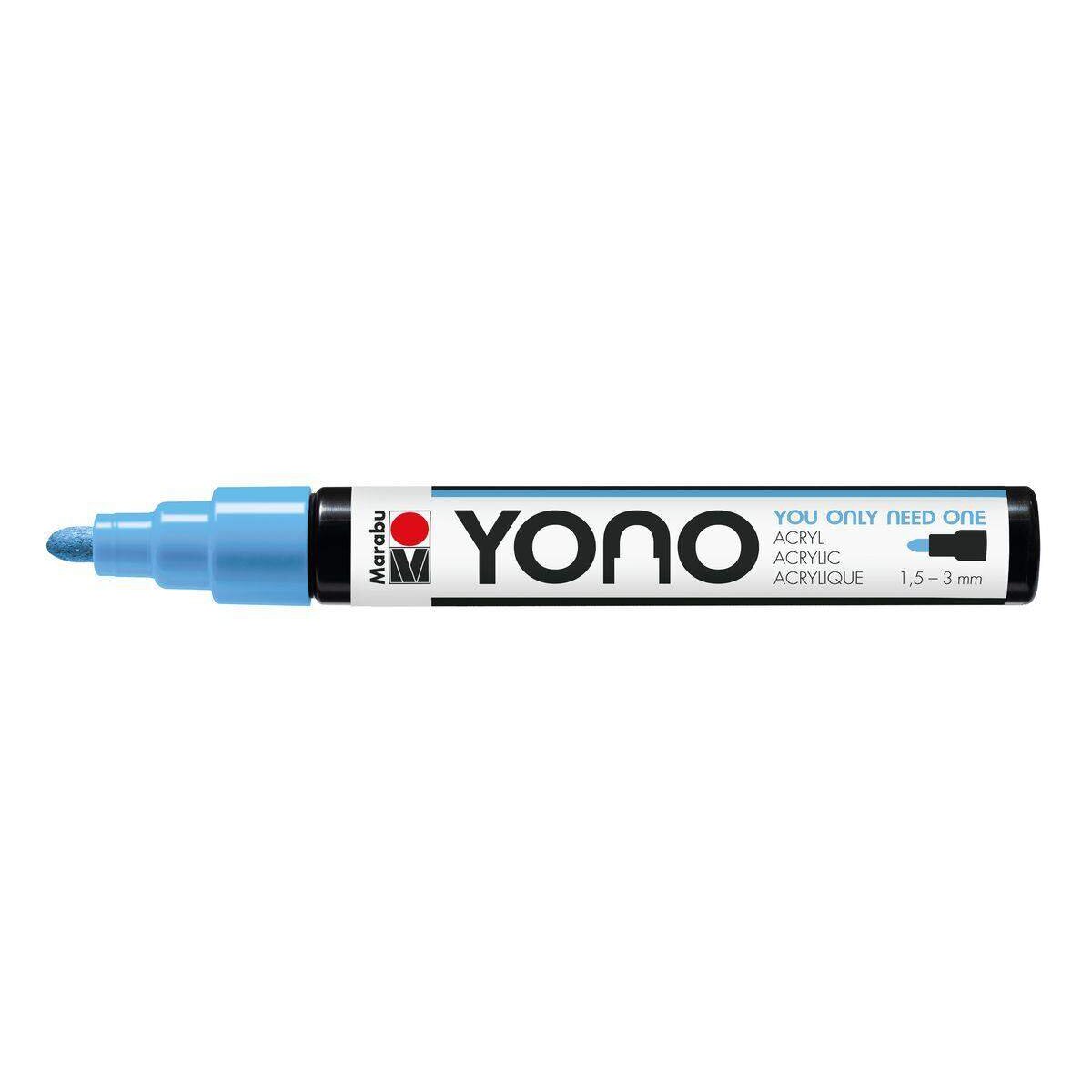 Marabu YONO Marker, Pastellblau 256, 1,5-3 mm