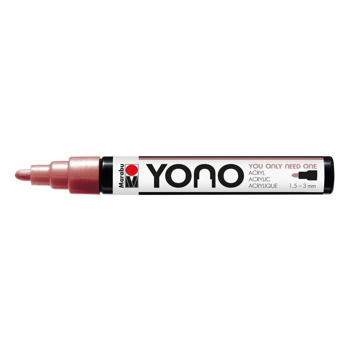 Marabu YONO Marker, Rosé-Gold 734, 1,5-3 mm