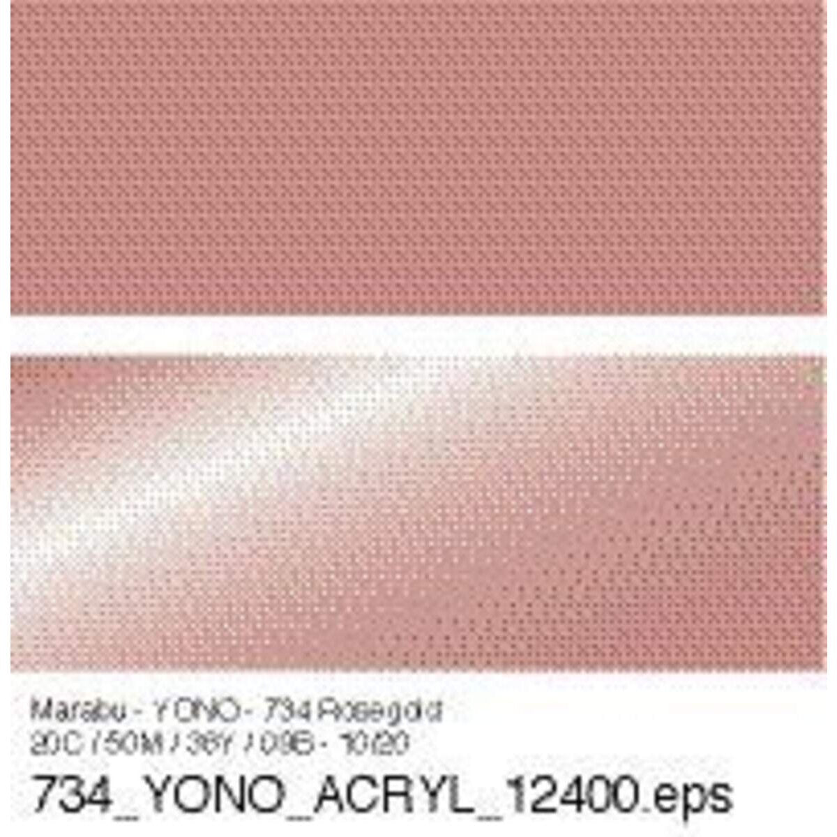 Marabu YONO Marker, Rosé-Gold 734, 1,5-3 mm