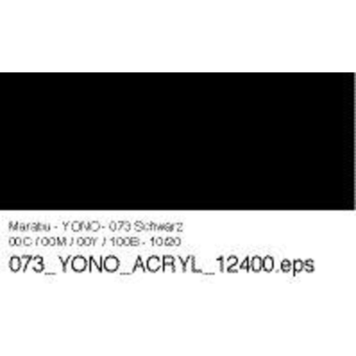 Marabu YONO Marker, Schwarz 073, 0,5-1,5 mm