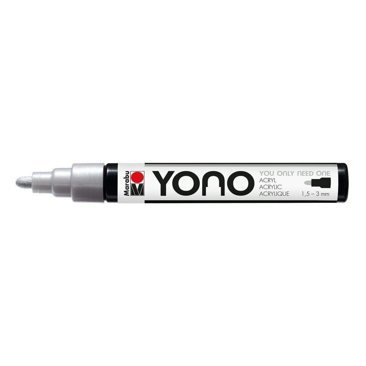 Marabu YONO Marker, Silber 082, 1,5-3 mm