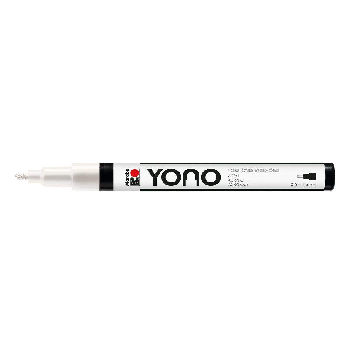 Marabu YONO Marker, Weiß 070, 0,5-1,5 mm