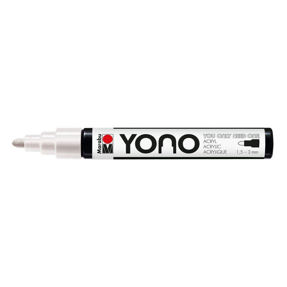 Marabu YONO Marker, Weiß 070, 1,5-3 mm