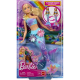 Mattel Barbie Flower Magic Meerjungfrau Spielzeugpuppe mit Perlen