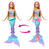 Mattel Barbie Flower Magic Meerjungfrau Spielzeugpuppe mit Perlen