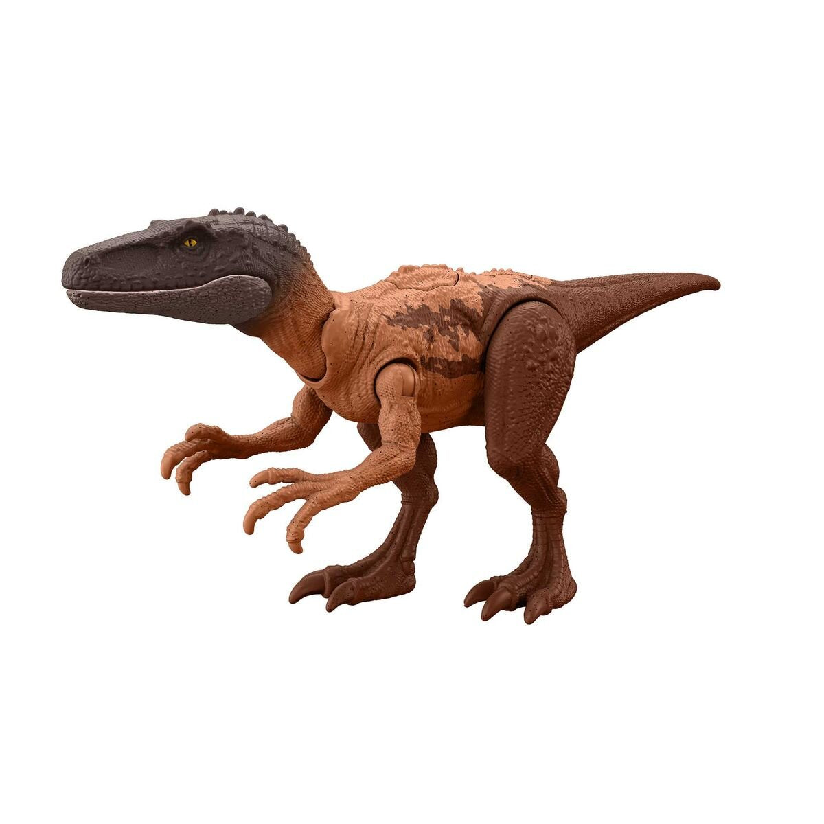 Mattel Jurassic World Strike Attack (Dino Trackers), Figur inkl. AR Track-Code, 1 Stück, 4-fach sortiert