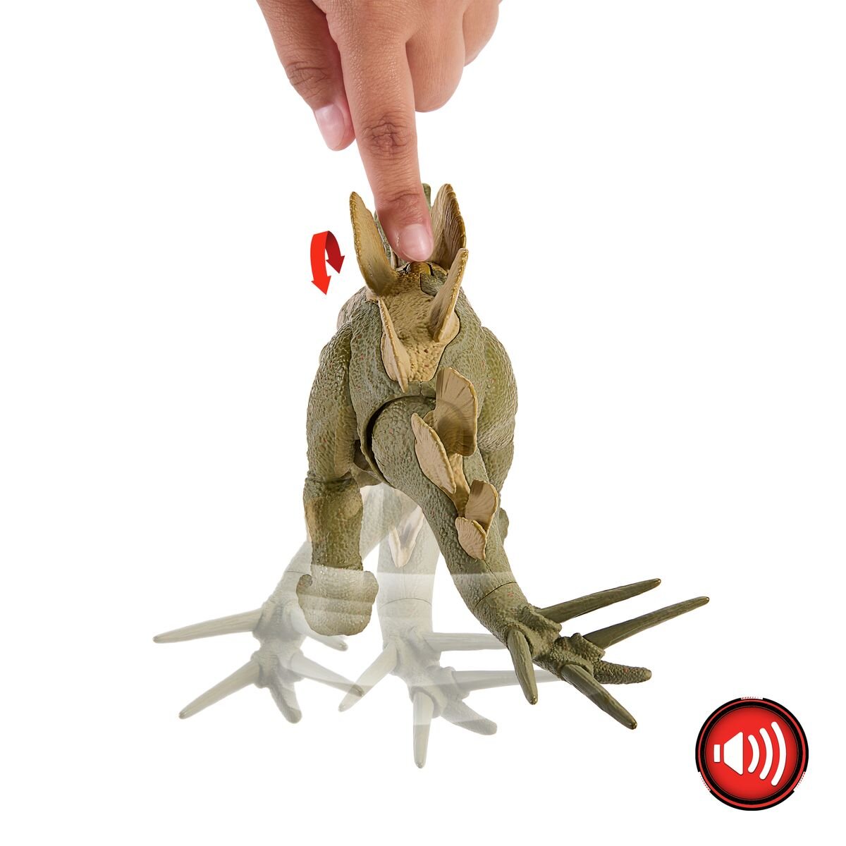 Mattel Jurassic World Wild Roar Hesperosaurus