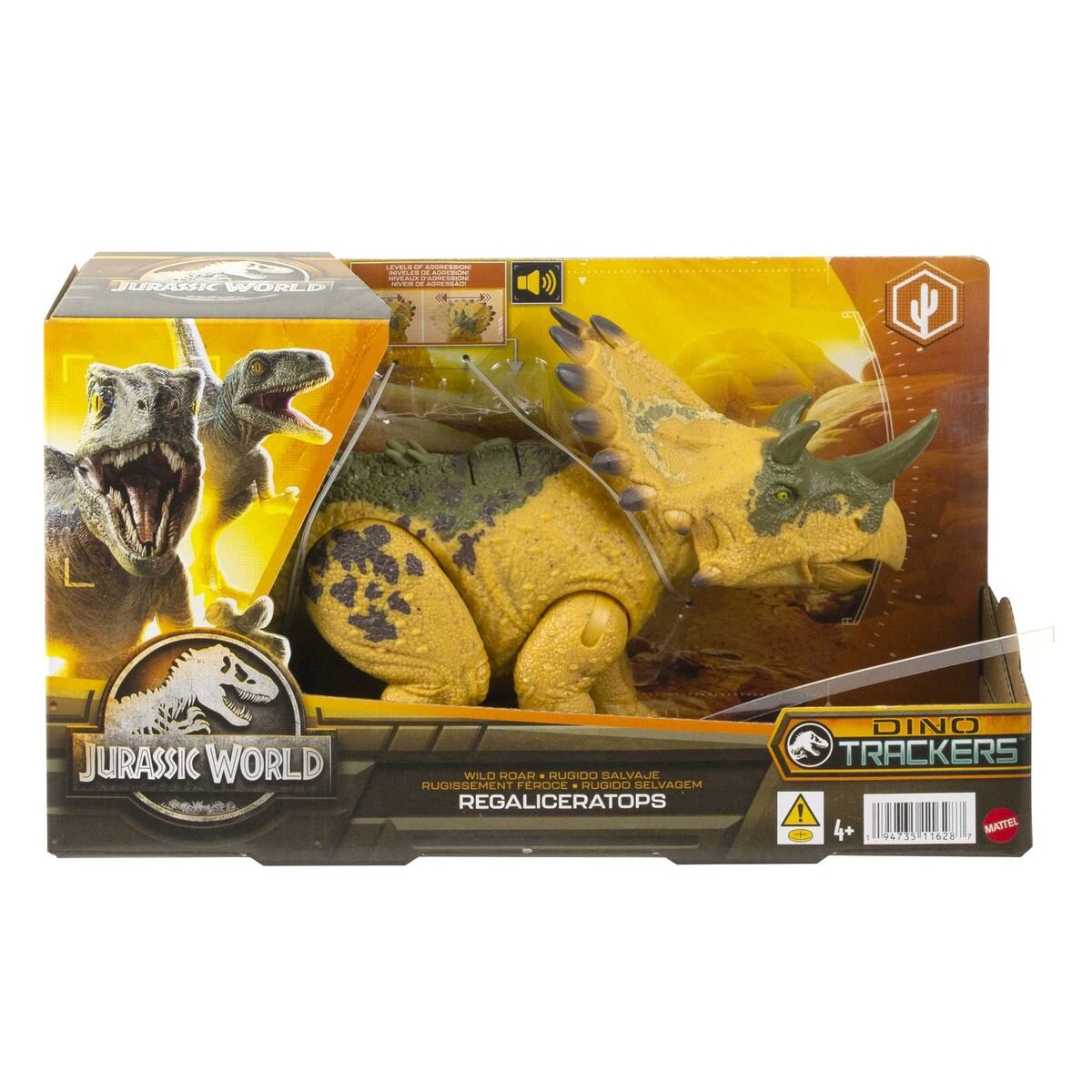 Mattel Jurassic World Wild Roar Regaliceratops