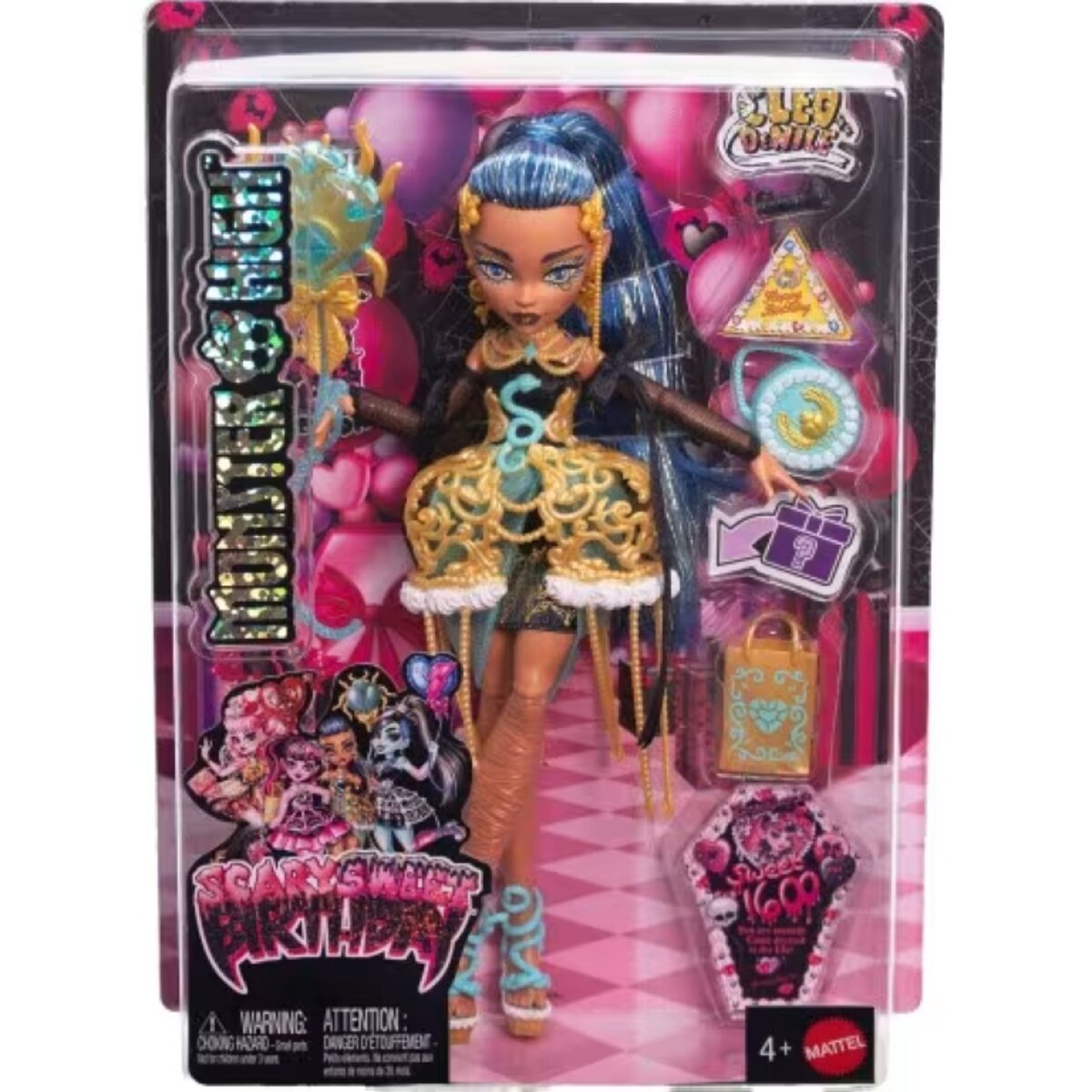 Mattel Monster High Scary Sweet Birthday Cleo de Nile Doll