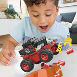 Hot Wheels Mega Hot Wheels Monster Trucks Bone Shaker Crash Set