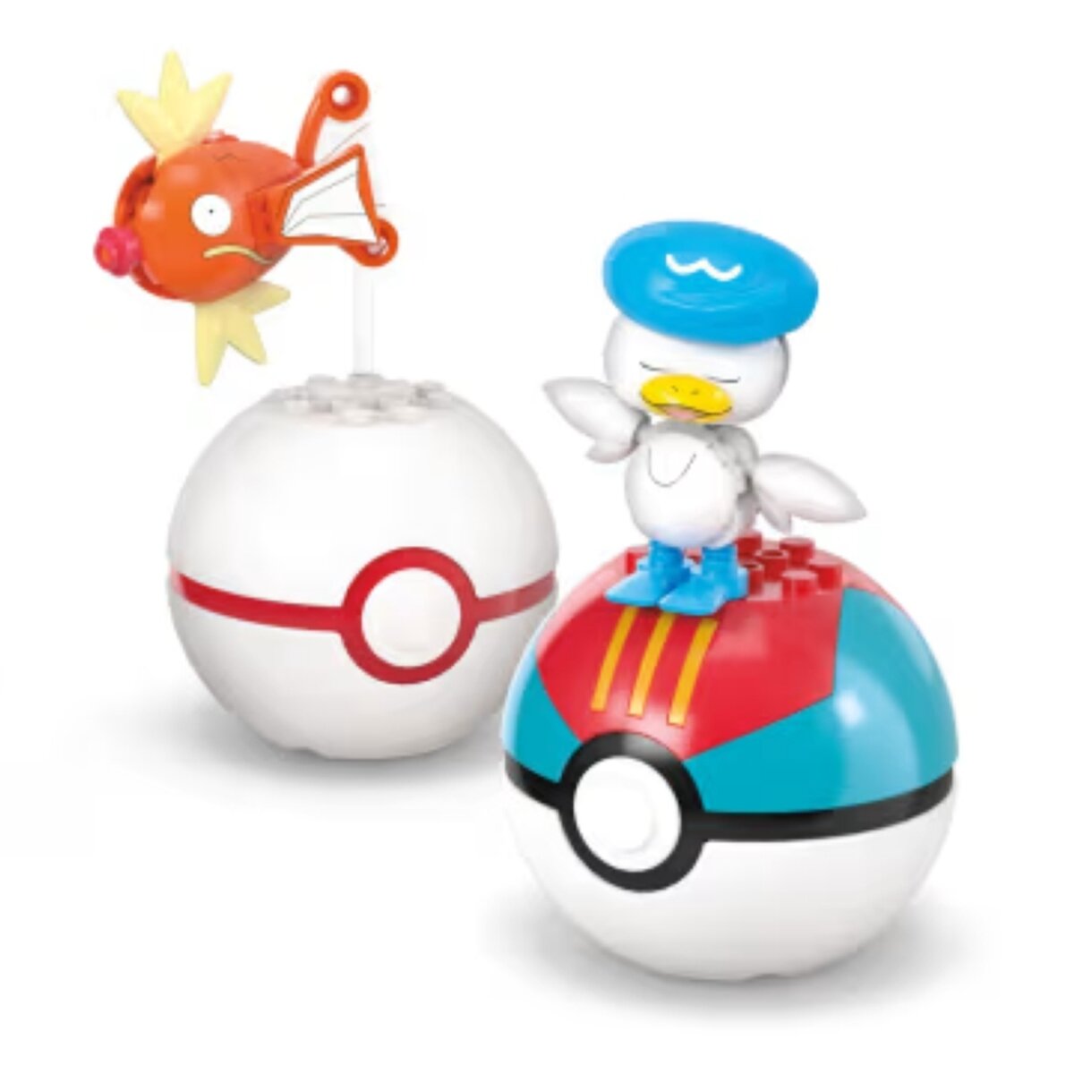 Mega Pokémon Wasser-Typ Trainerteam Bauspielzeug-Set mit 2 Actionfiguren