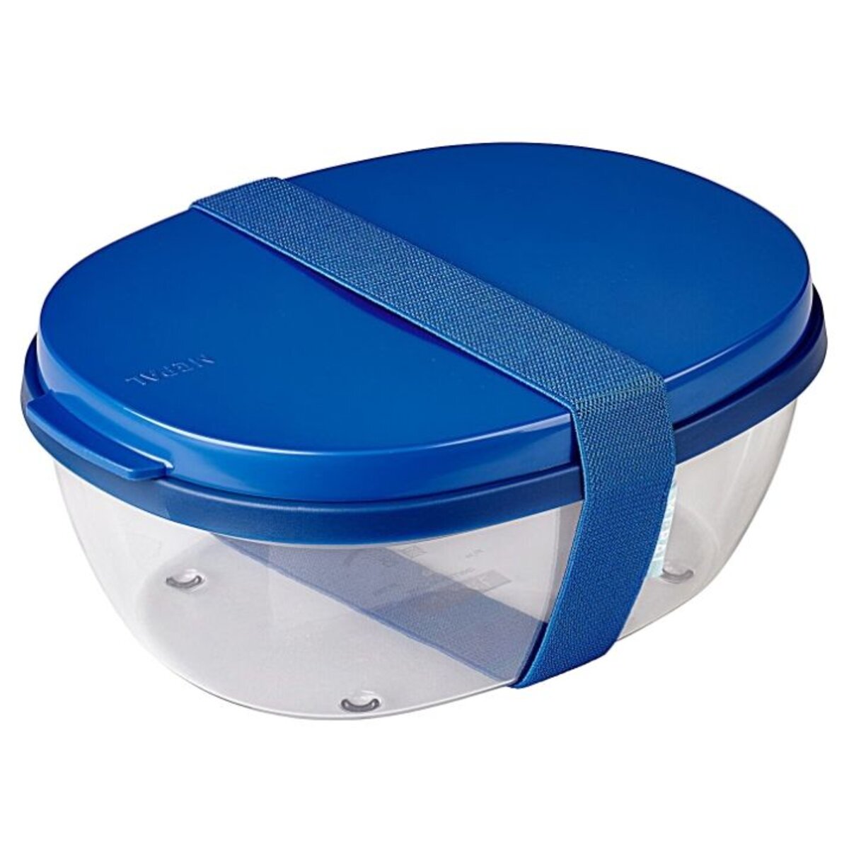 Mepal Salatbox Ellipse - Vivid blue