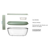 Mepal Salatbox Ellipse - Vivid mauve