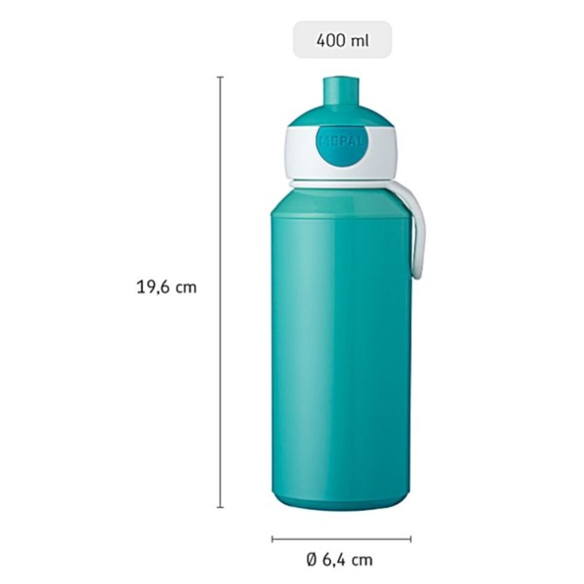 Mepal Trinkflasche Pop-up Campus 400 ml - Spiderman
