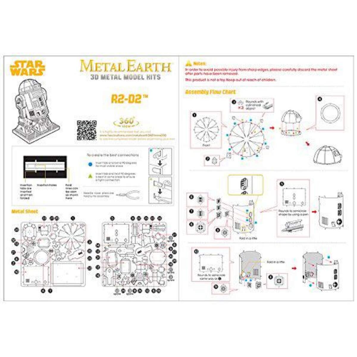 Metal Earth: STAR WARS R2-D2