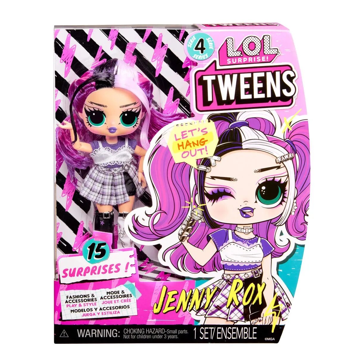 MGA Entertainment L.O.L. Surprise Tweens S4 Doll - Jenny Rox