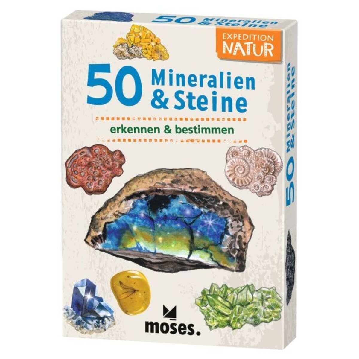 moses. Expedition Natur - 50 Mineralien und Steine