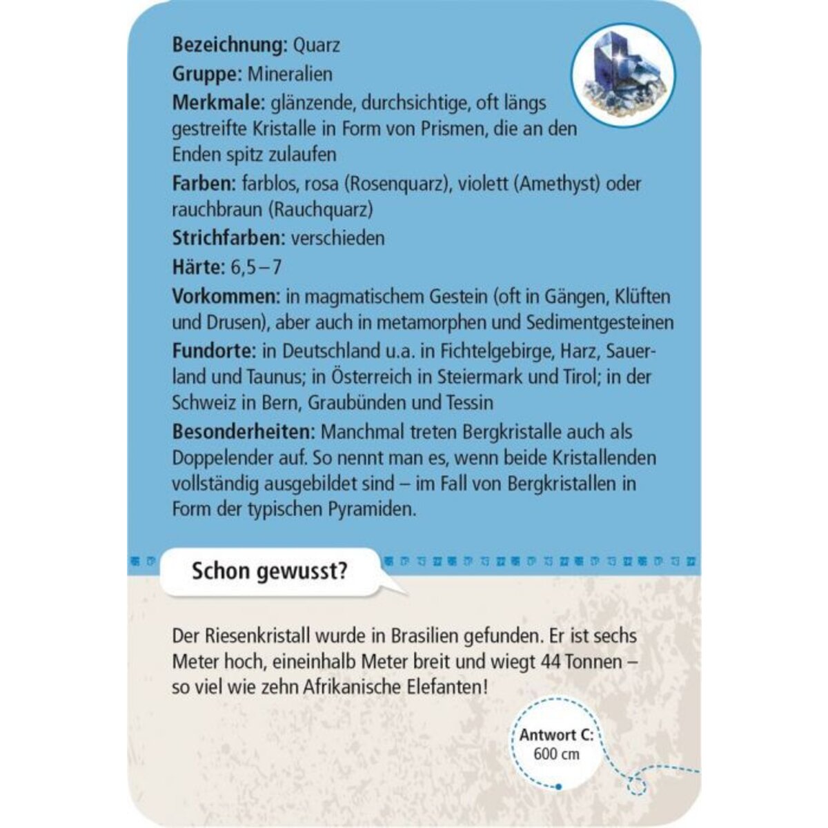 moses. Expedition Natur - 50 Mineralien und Steine