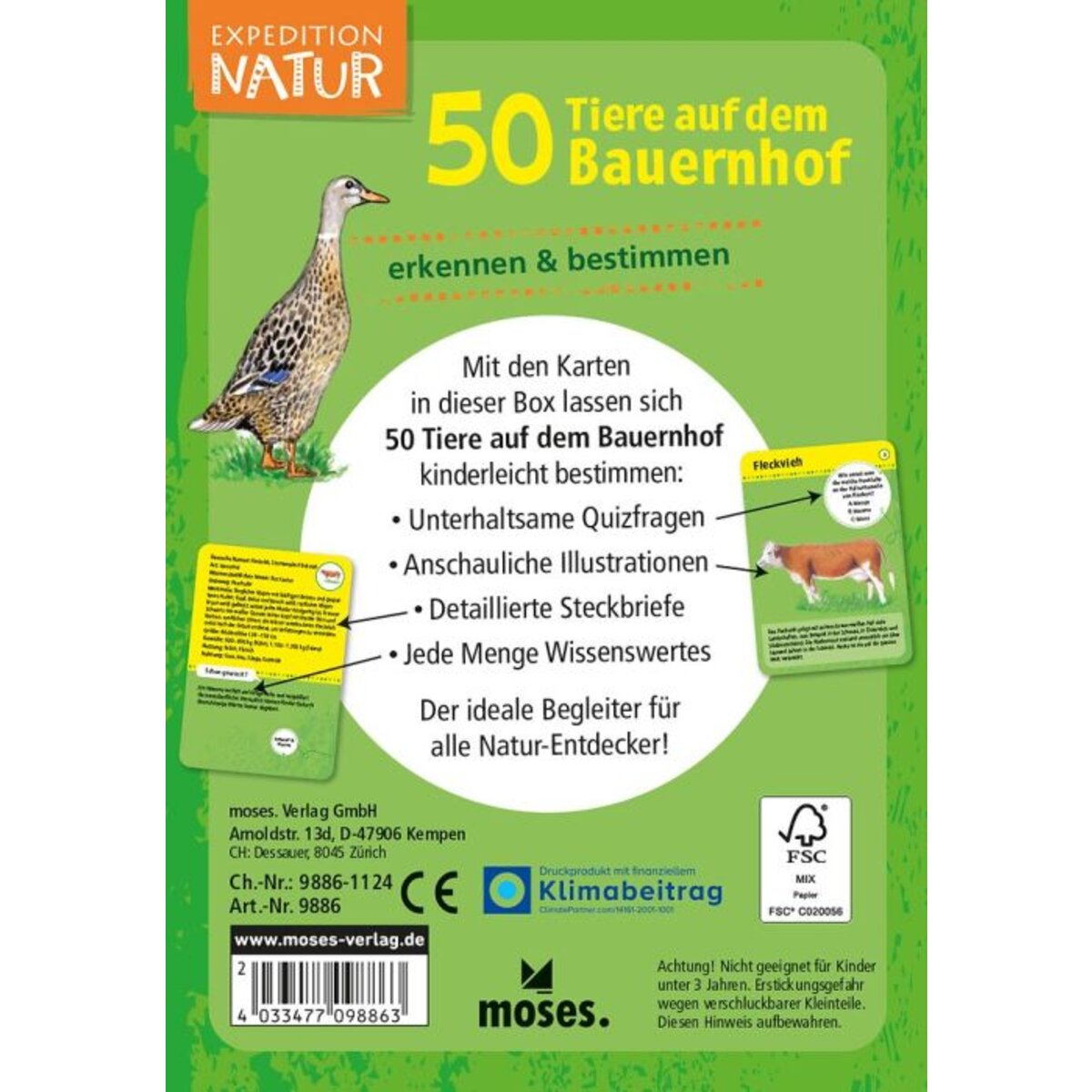 moses. Expedition Natur - 50 Tiere auf dem Bauernhof