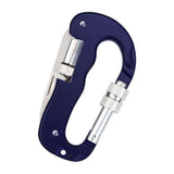 moses. Expedition Natur Multifunktions-Karabiner mir Messer, Säge und LED-Licht