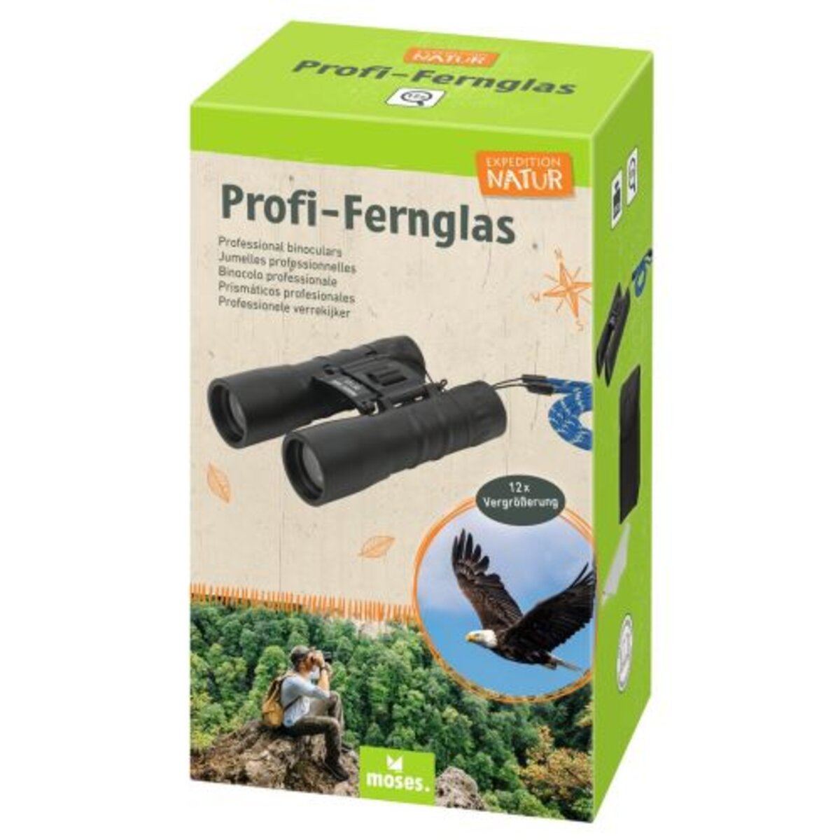 moses. Expedtion Natur Profi-Fernglas 12x32