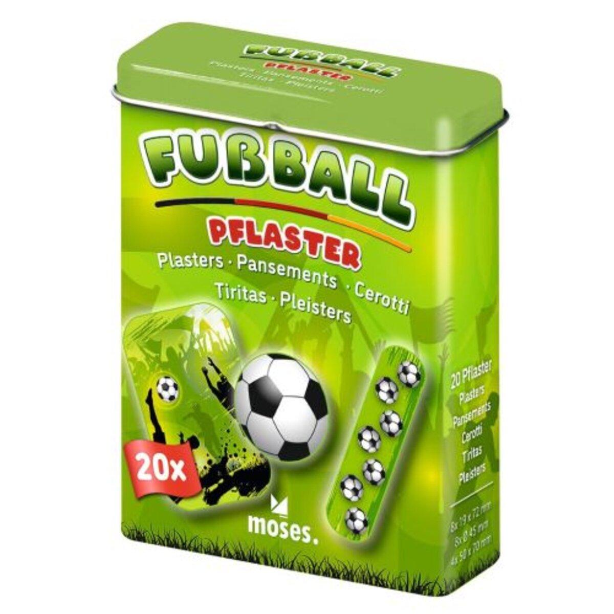 moses. Fußball Pflaster