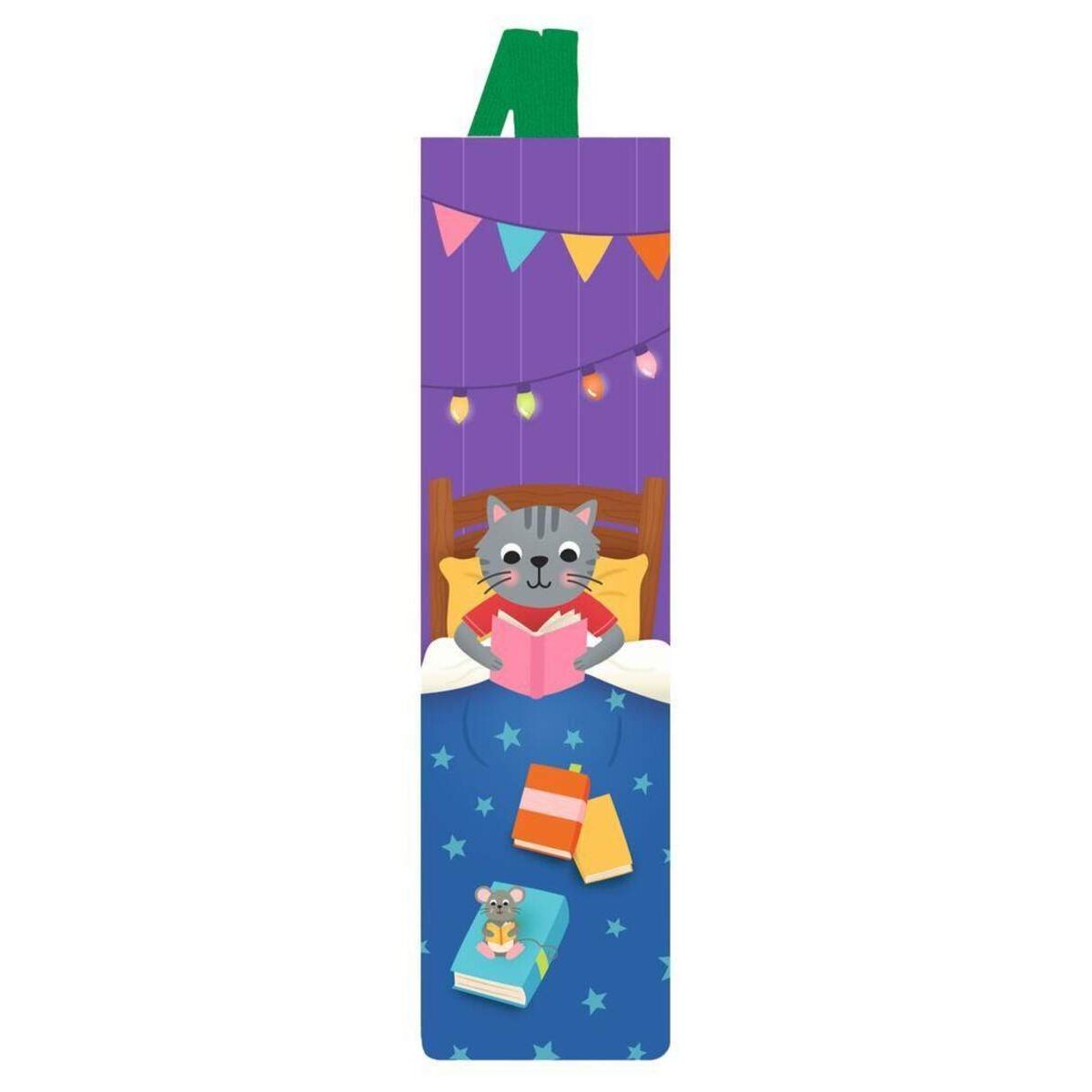 moses. Lesezeichen mit Band Lesekatze
