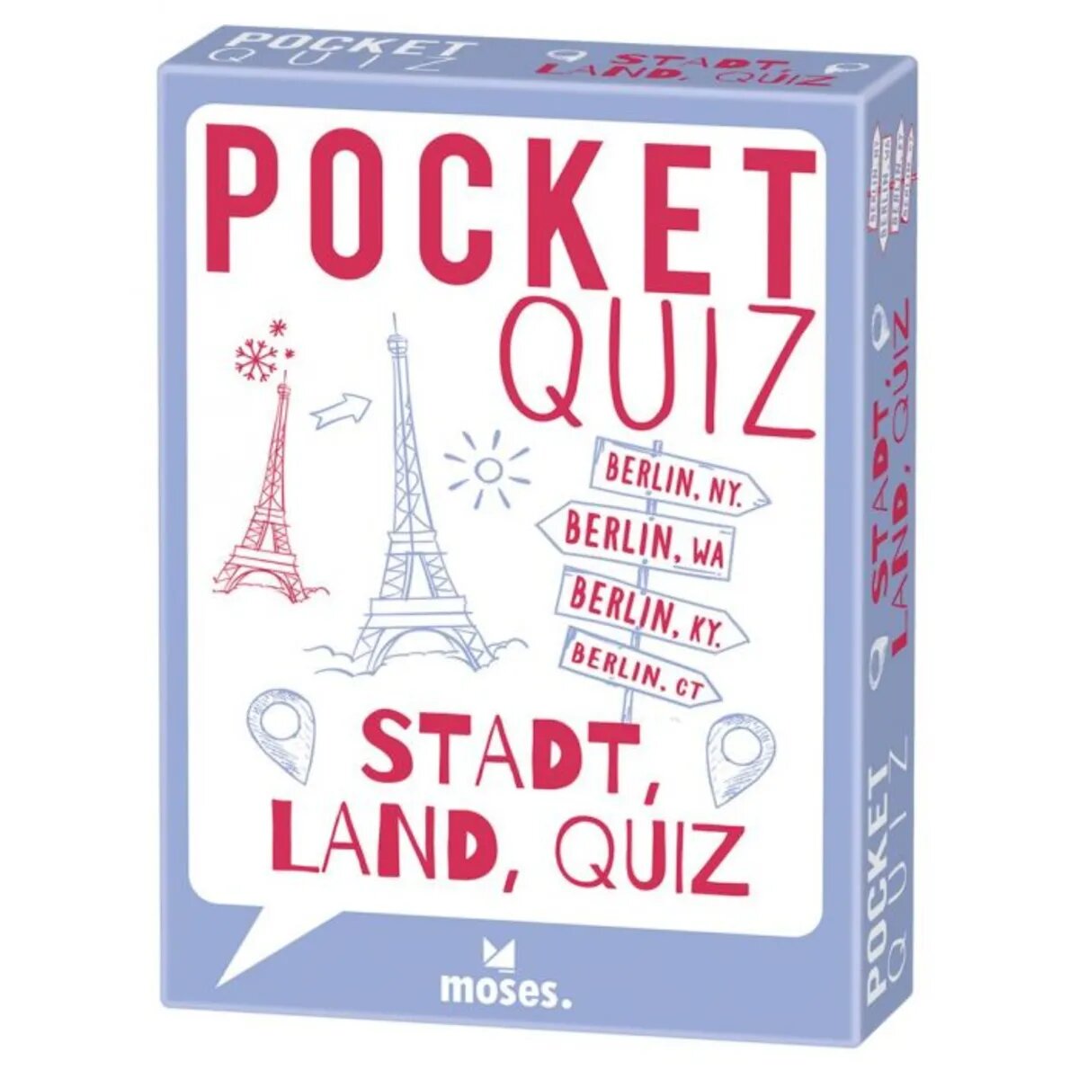 moses. Pocket Quiz - Stadt, Land, Quiz
