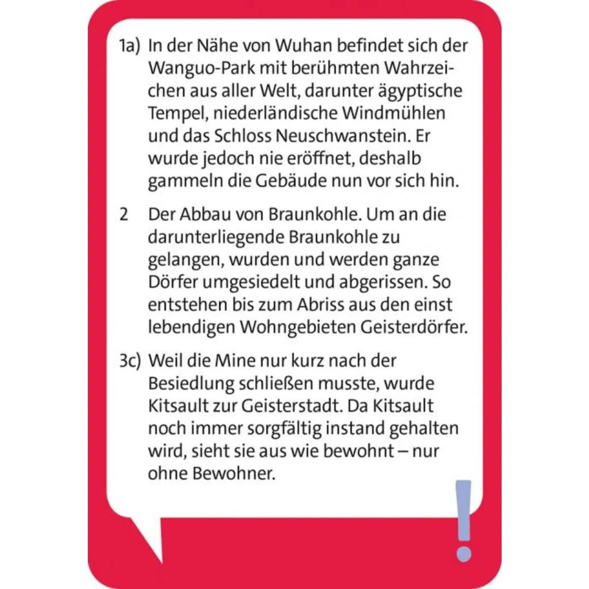 moses. Pocket Quiz - Stadt, Land, Quiz