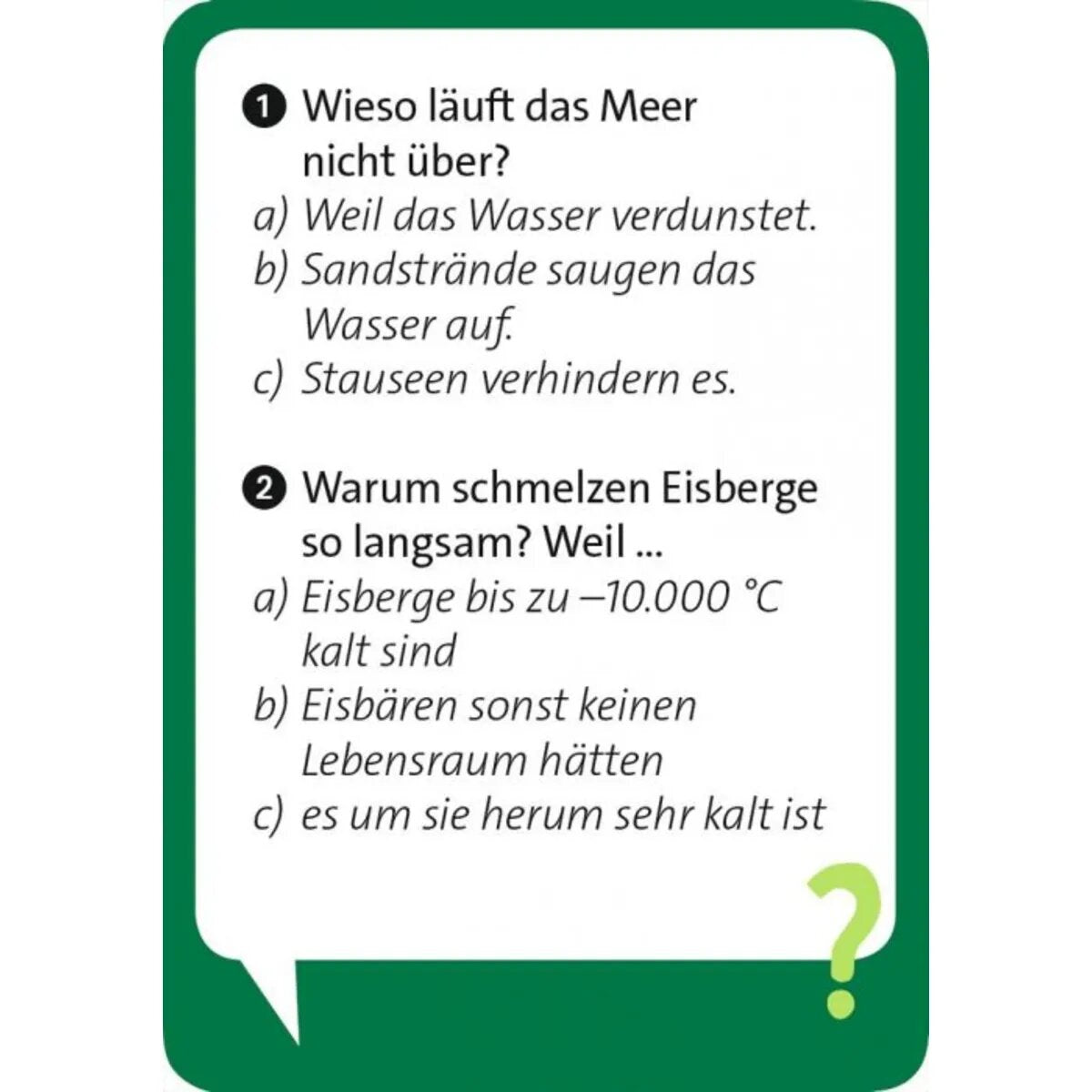 moses. Pocket Quiz junior Natur