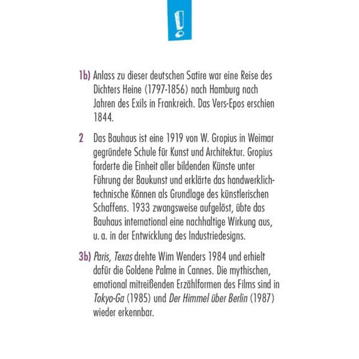 moses. Quiz-Box Allgemeinwissen