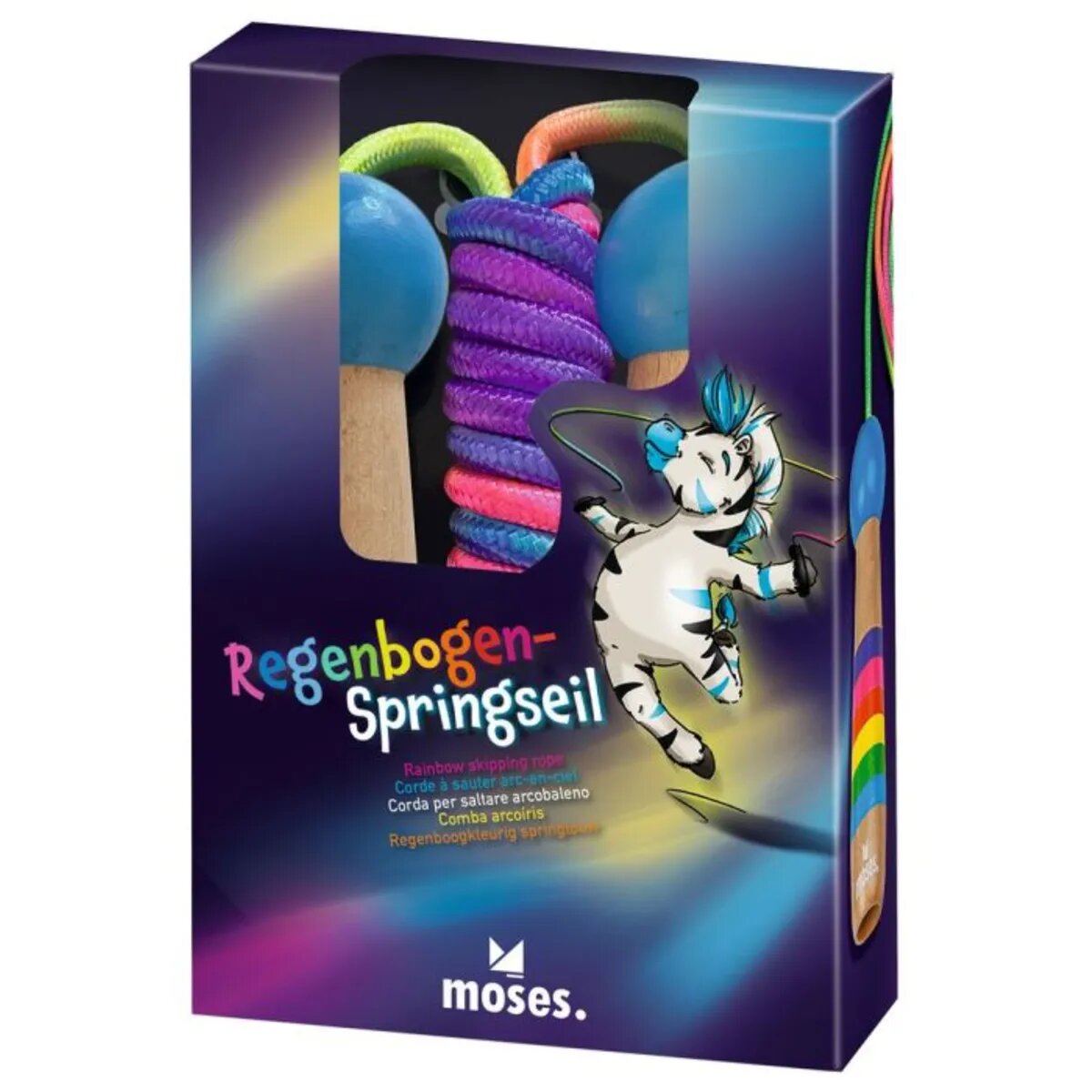 moses. Regenbogen Springseil