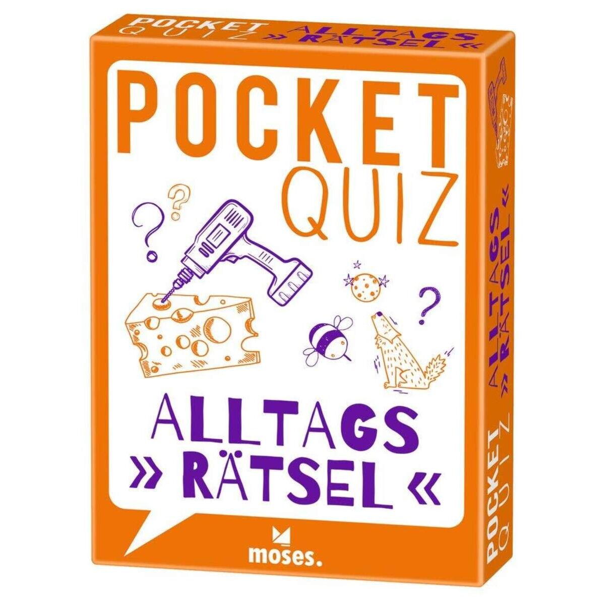 moses.Pocket Quiz Alltags Rätsel