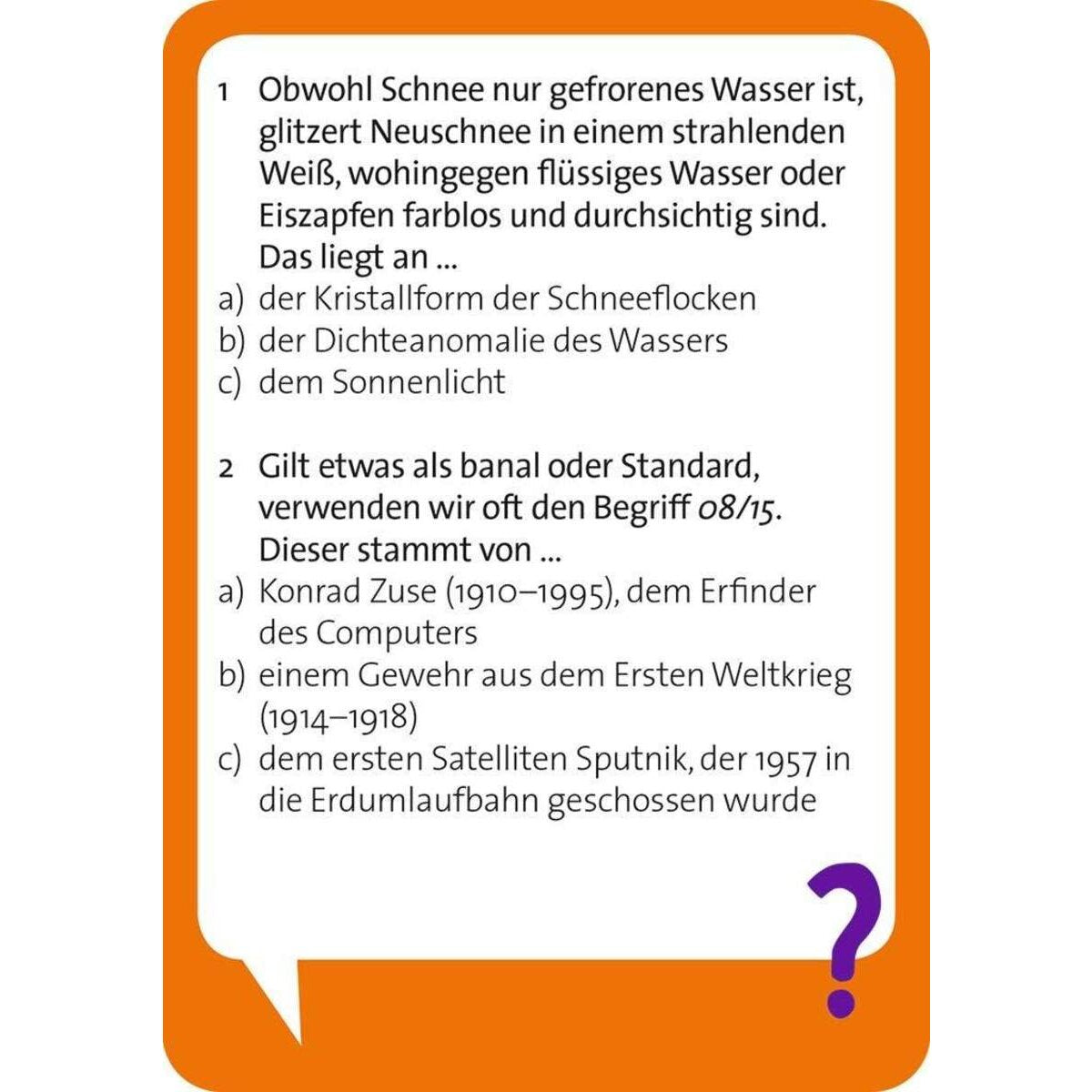 moses.Pocket Quiz Alltags Rätsel