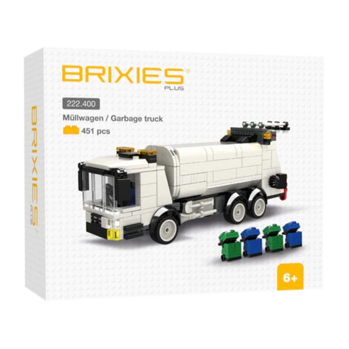 BRIXIES Plus Müllwagen / Trash Car