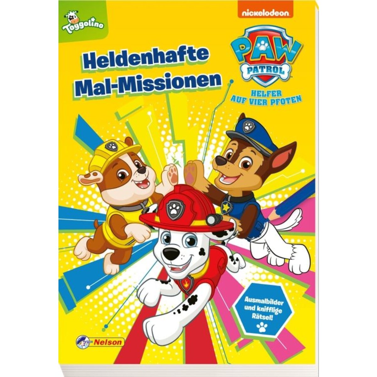 Neslon PAW Patrol: Heldenhafte Mal-Missionen