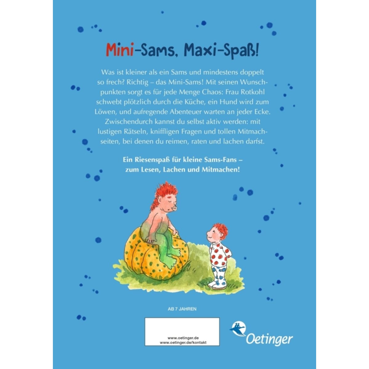 Oetinger Das Sams Geschichten von Mini Sams