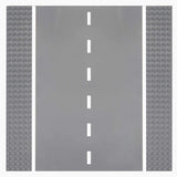 Open Bricks Straßenplatte 32x32 Gerade grey 1