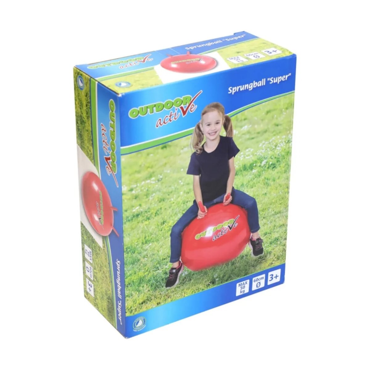 Outdoor active Sprungball Regenbogen, ⌀60cm